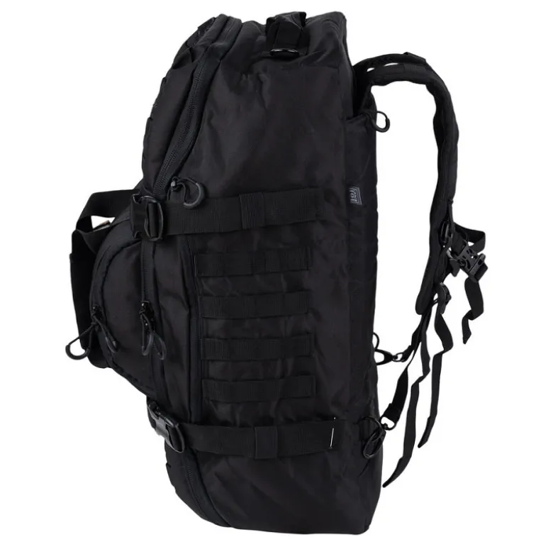 101 Inc. 45L 3 in 1 reistas weekendtas - Black