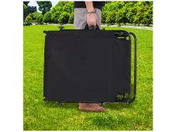 Infinity goods opvouwbaar ligbed met zonnescherm - Black