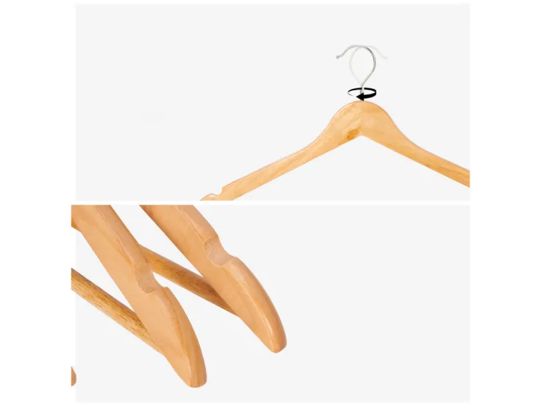 Infinity goods set van 30 kledinghangers - Wood