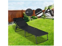 Infinity goods set van 2 verstelbare ligbedden - Anthracite