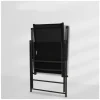 Infinity goods set van 2 verstelbare tuinstoelen - Black