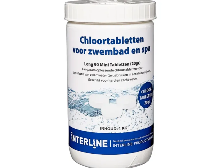 Interline Long Mini chloortabletten - 1 kg