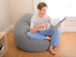 Intex Beanless Bag opblaasbare stoel - Grey