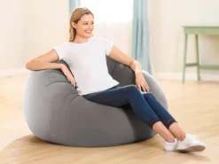 Intex Beanless Bag opblaasbare stoel - Grey