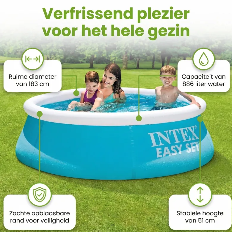 Intex easy set 183x51cm zwembad