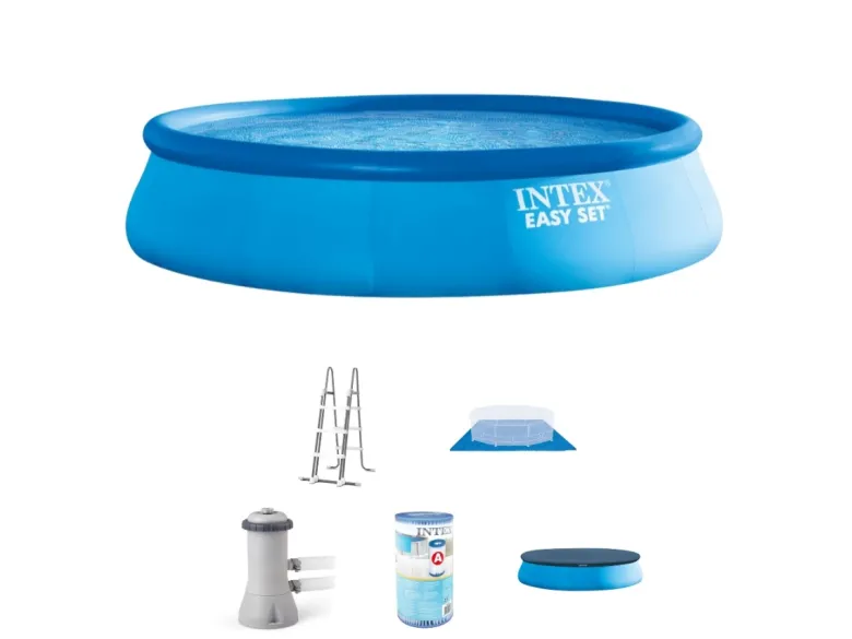 Intex easy set 457x107cm zwembad – 6-delig