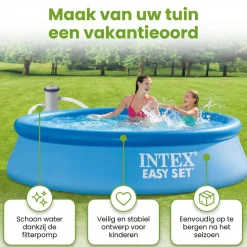 Intex easy set 244x61cm zwembad – 3-delig