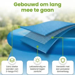 Intex easy set 244x61cm zwembad – 3-delig