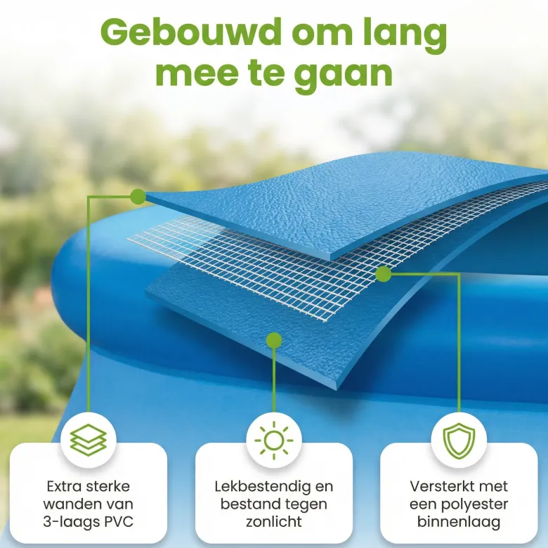 Intex easy set 244x61cm zwembad – 3-delig