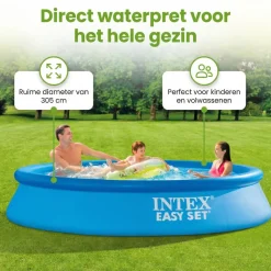 Intex easy set 305x61cm zwembad – 3-delig
