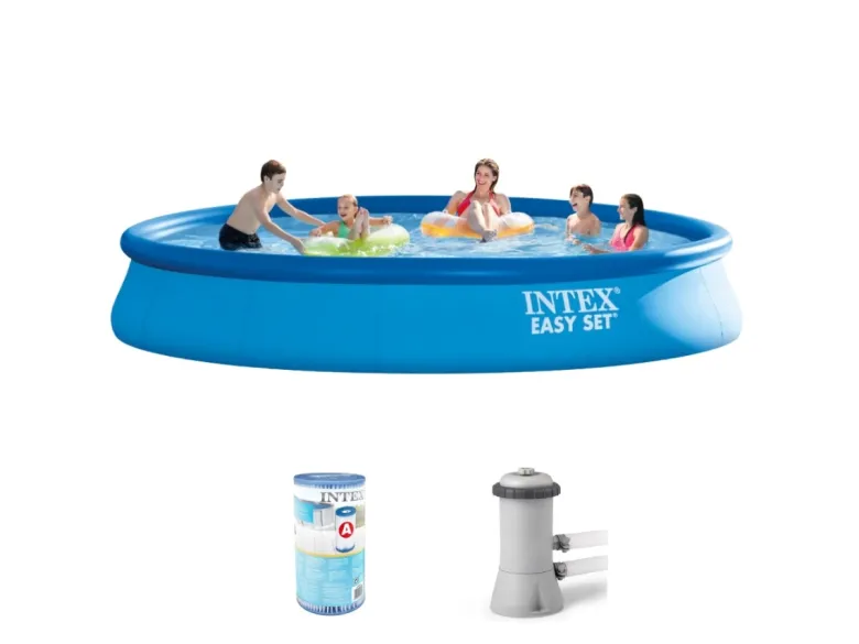 Intex easy set 457x84cm zwembad – 3-delig