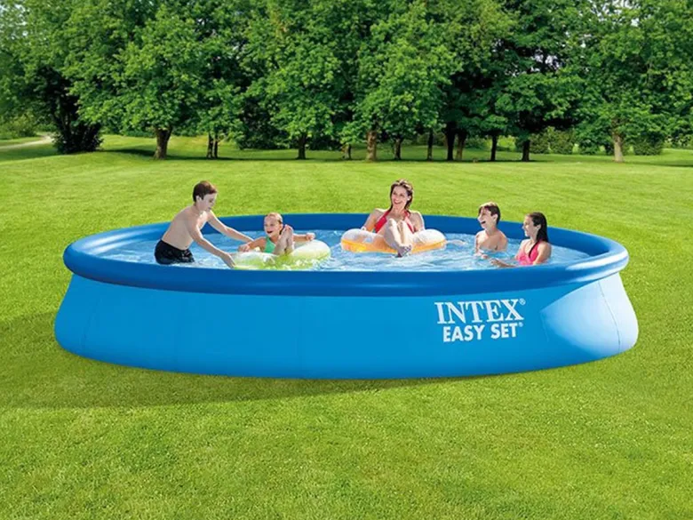 Intex Easy Set Ø457 x 84 cm zwembad met pomp