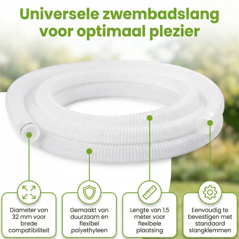 Intex 32 mm slang - 1,5 meter