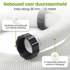 Intex 38 mm slang - 1,5 meter