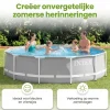 Intex prism frame 366x76cm zwembad