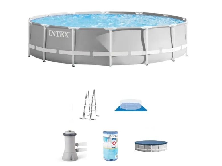 Intex prism frame 427x107cm zwembad – 6-delig