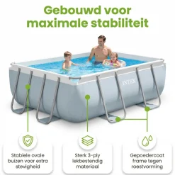 Intex prism frame 300x175x80cm zwembad – 4-delig