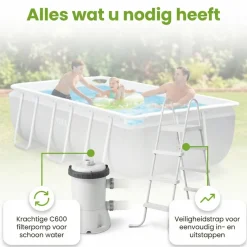 Intex prism frame 300x175x80cm zwembad – 4-delig