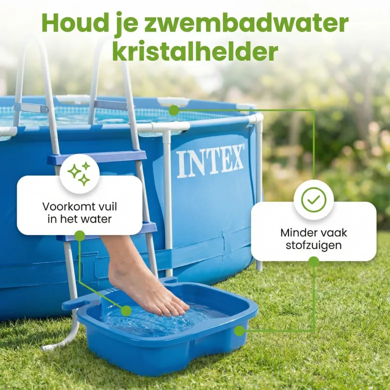Intex voetenbad - Blue