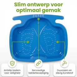 Intex voetenbad - Blue
