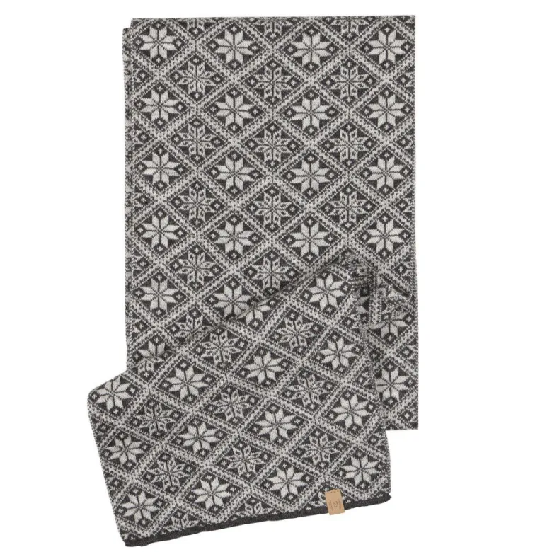 Ivanhoe Freya Graphite Marl wollen sjaal