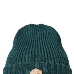 Ivanhoe ipsum rib gebreide wollen muts - sea green
