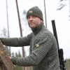 Ivanhoe Ipsum rib gebreide wollen muts - Green