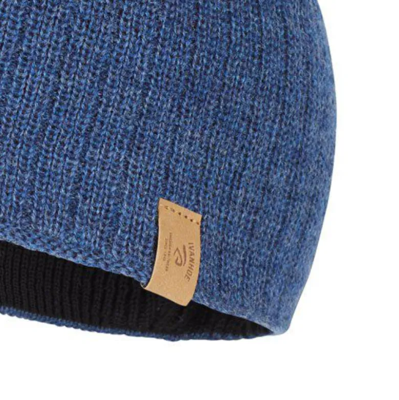 Ivanhoe wollen muts Stormy Hat WB denim blauw