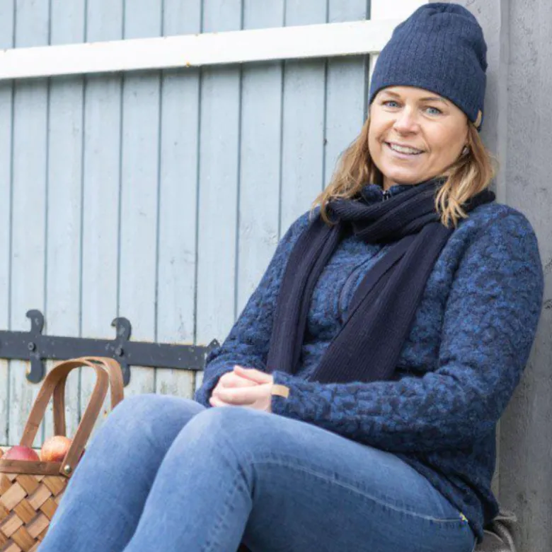 Ivanhoe wollen muts Stormy Hat WB rood