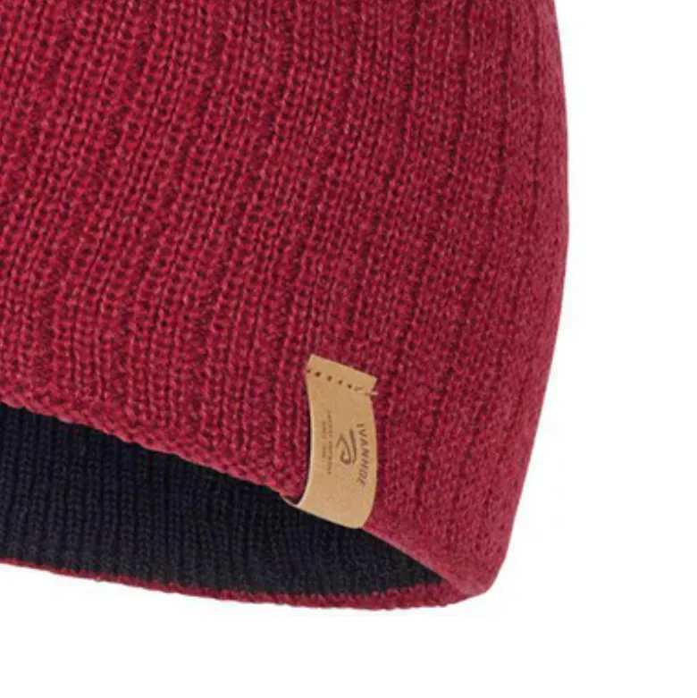 Ivanhoe wollen muts Stormy Hat WB rood
