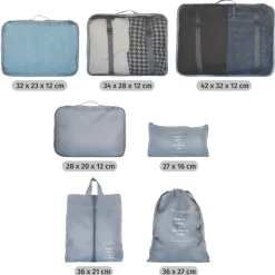 IVOL set van 7 Packing cubes