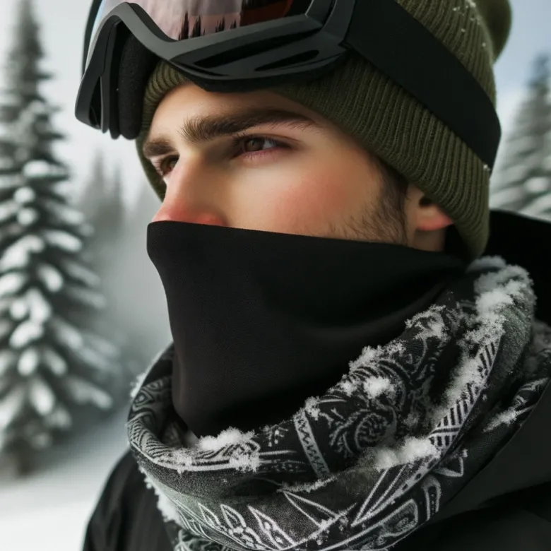 IVOL skie en snowboard mircovezel nekwarmer