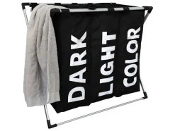 IVOL 3 vakken organizer wasmand - Black