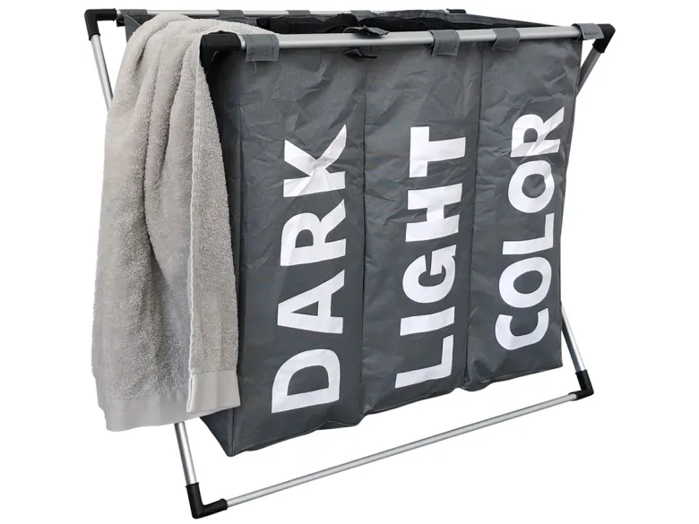 IVOL 3 vakken organizer wasmand - Grey