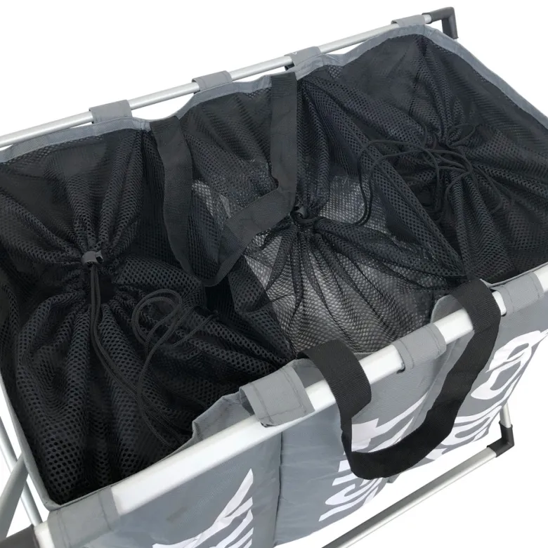 IVOL 3 vakken organizer wasmand - Grey