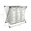 IVOL 3 vakken organizer wasmand - White