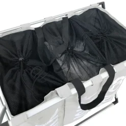 IVOL 3 vakken organizer wasmand - White