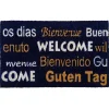 IVOL Welcome / Bienvenue / Bienvenido / Guten Tag 80 x 50 cm kokosmat