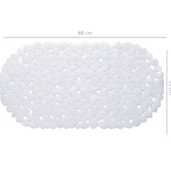 IVOL 68x35 cm antislip badmat - White