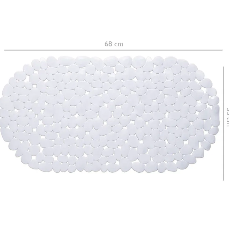 IVOL 68x35 cm antislip badmat - White