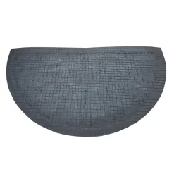 IVOL 40 x 70 cm Halfrond Rubber/Kokos deurmat