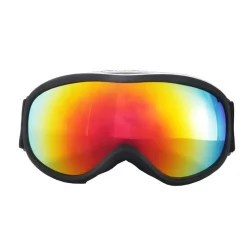 IVOL zwart rood spiegelglas kinder skibril