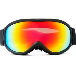 IVOL zwart rood spiegelglas kinder skibril