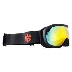 IVOL zwart rood spiegelglas kinder skibril