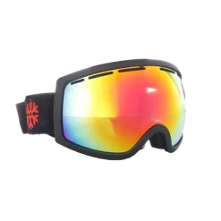 IVOL zwart rood spiegelglas skibril