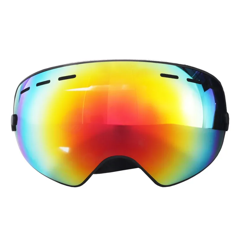 IVOL zwart rood spiegelglas skibril