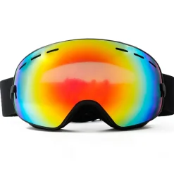 IVOL zwart rood spiegelglas skibril