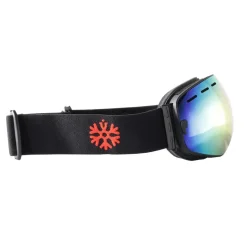 IVOL zwart rood spiegelglas skibril