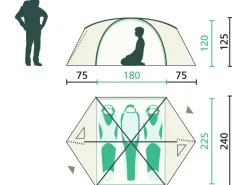 Jack Wolfskin Eclipse III Koepeltent
