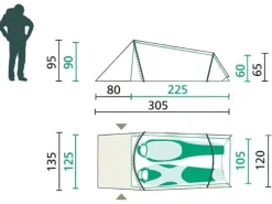 Jack Wolfskin Star Tunnel II Tunneltent